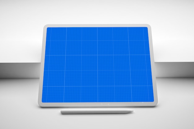 Clean tablet pro mockup