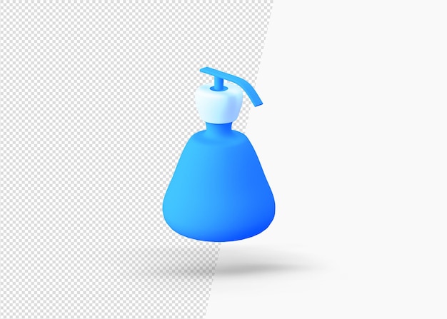 Cleaner sprayer bottle isometric 3D icon  