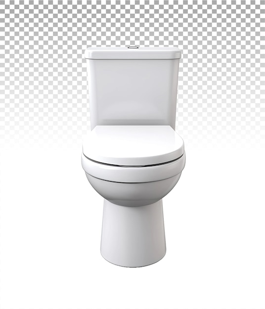 PSD clear background bathroom commode ideal for various design contexts