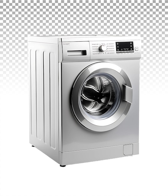 Sfondio chiaro che mostra il design della lavatrice