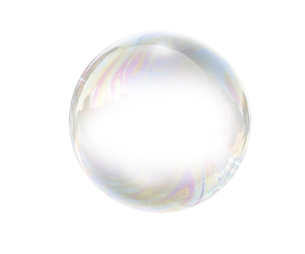 clear bubble design element