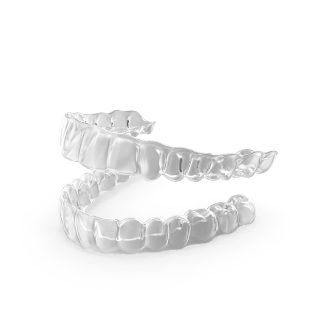 Clear Invisalign Aligners для выпрямления зубов