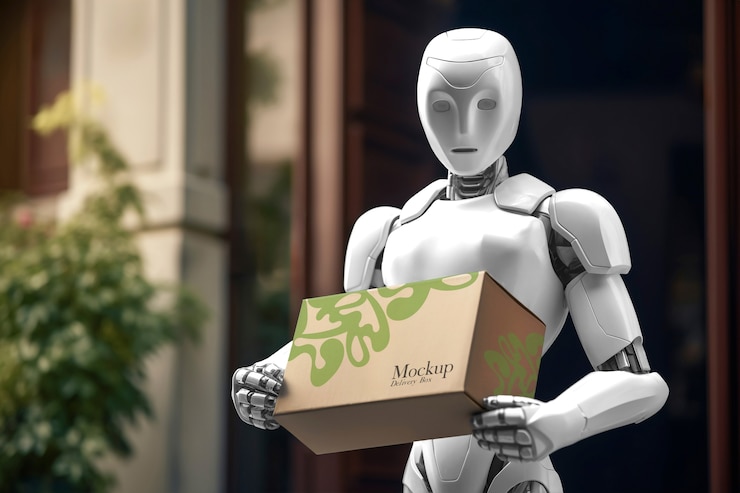 PSD click and collect  job mockup
