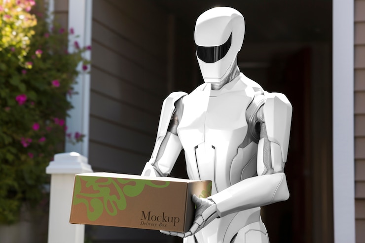 PSD click and collect  job mockup