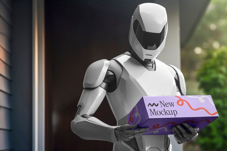 PSD click and collect  job mockup