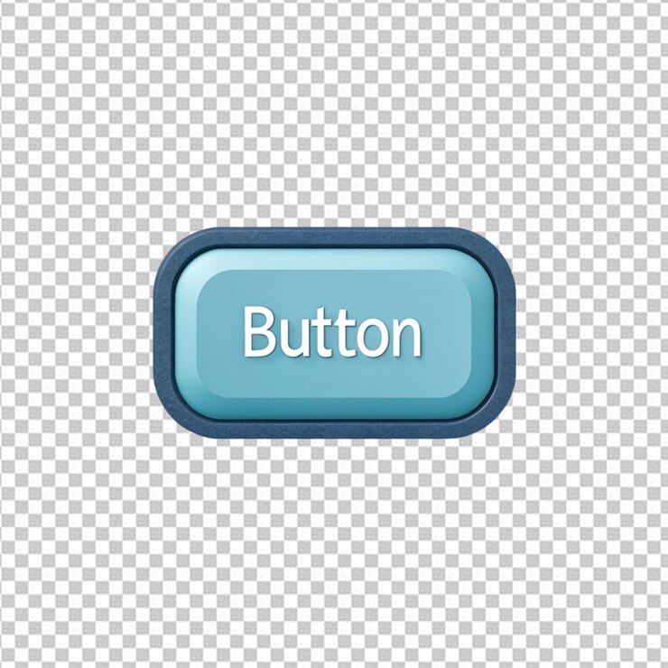 PSD click here button 3d
