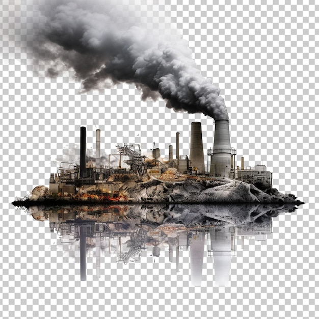 PSD climate change with industrial pollution