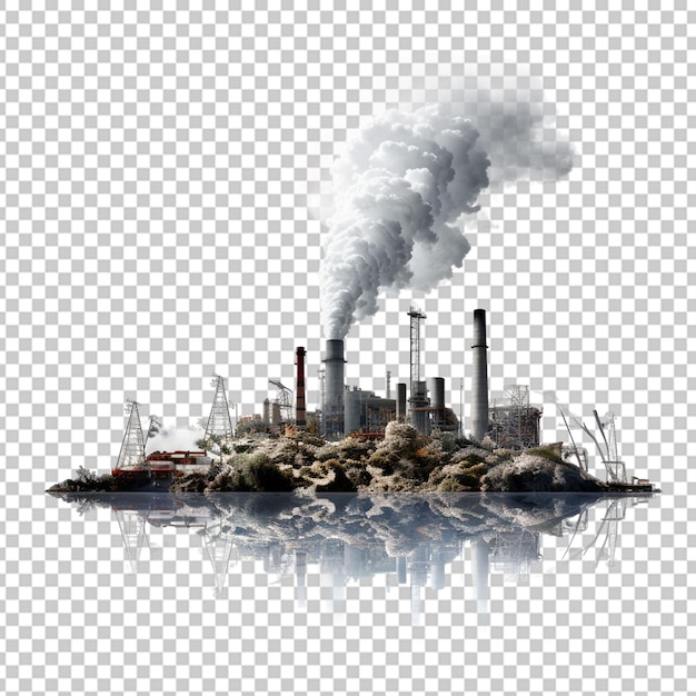 PSD climate change with industrial pollution