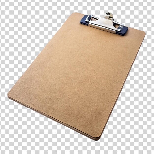 PSD clipboard isolated on transparent background