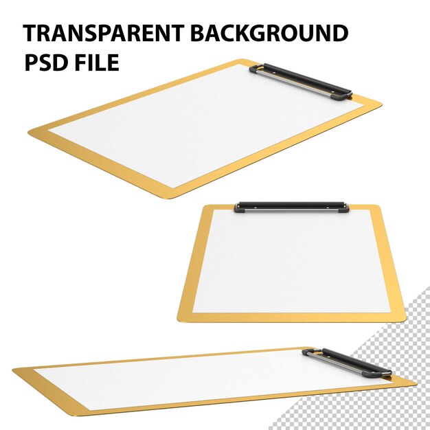 PSD clipboard png