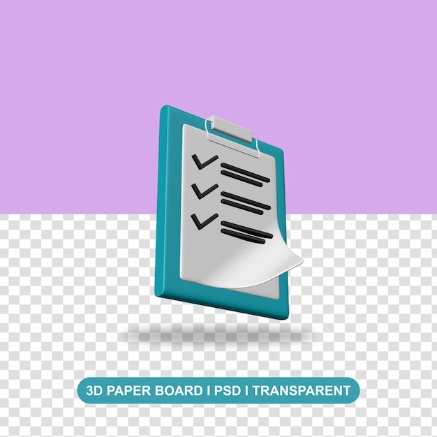a clipboard with a checklist on it