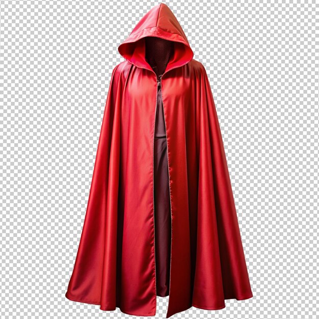 Cloak shoulders covering on transparent background