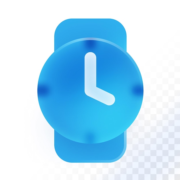 PSD clock icematte