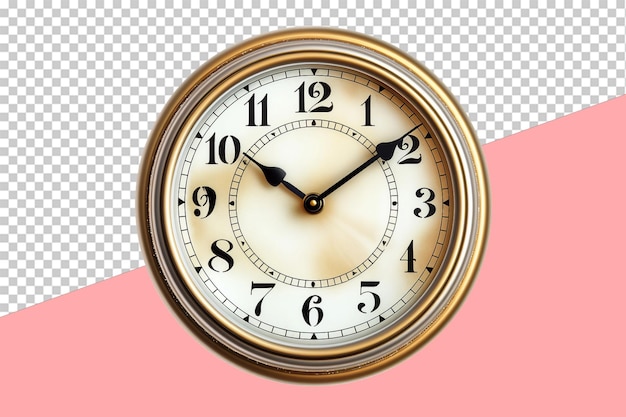 PSD clock. isolated object