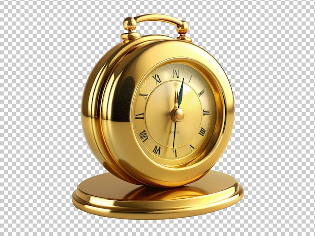 Clock isolated object