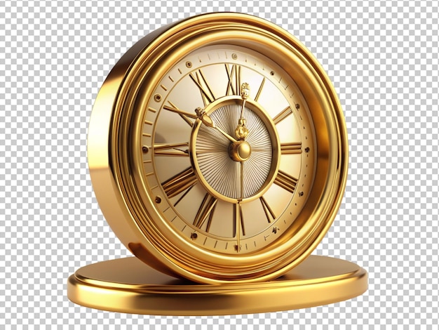 Clock isolated object