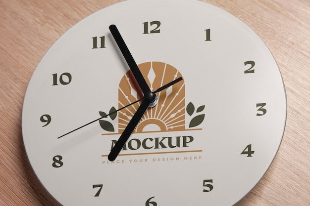 PSD clock mockup design