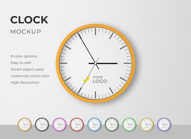 Clock mockup