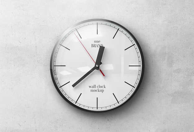 PSD clock mockup