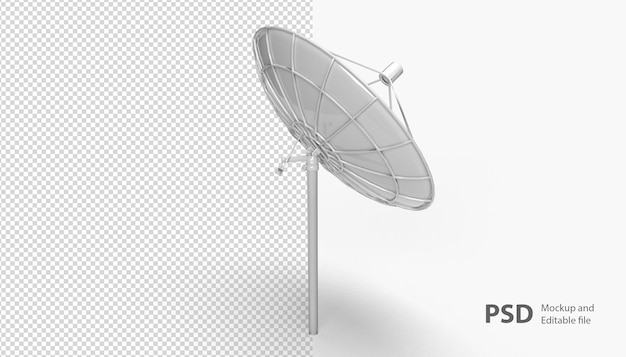 close up on antenn isolated
