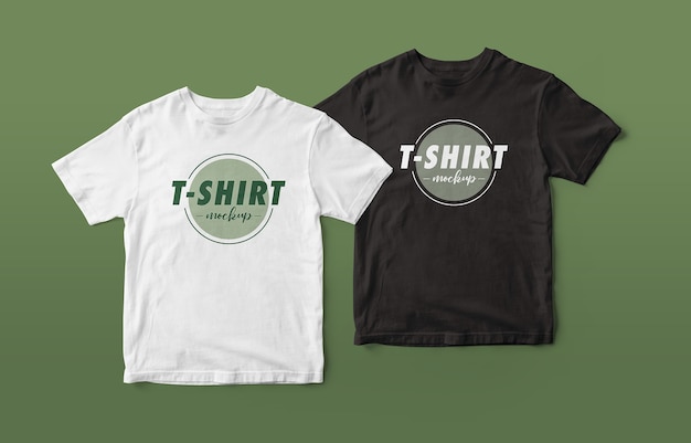 PSD close up on beautiful shirt logo mockup