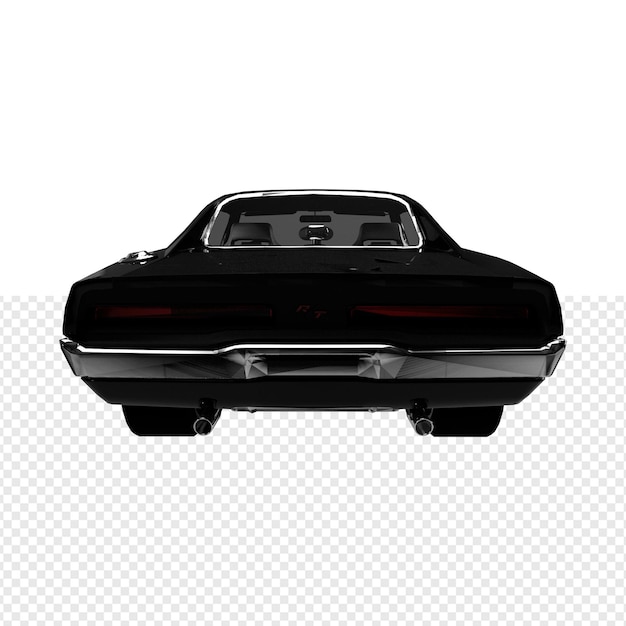 クローズアップで車を隔離した
