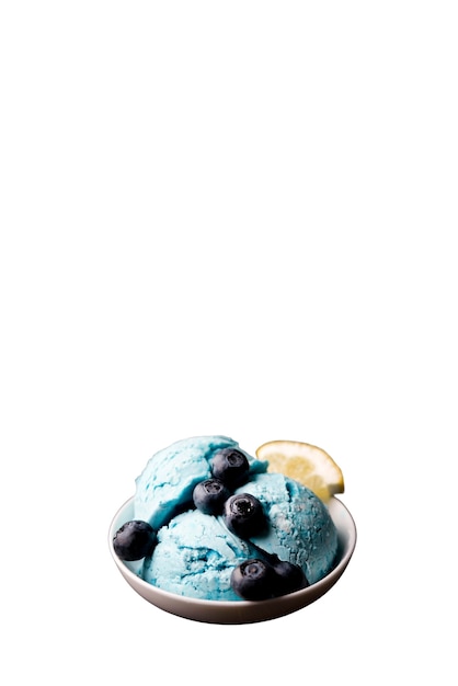 Close up on delicious ice cream