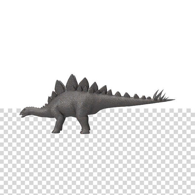 PSD close up on dinosaur isolated