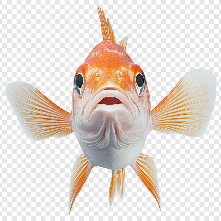 PSD close up of a fish