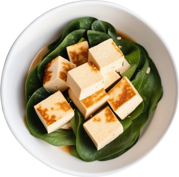 Close-up foto van tofu-voedsel aigenerated