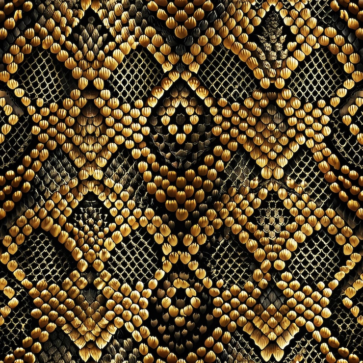 PSD a close up of a gold and black fabric with a gold flower design