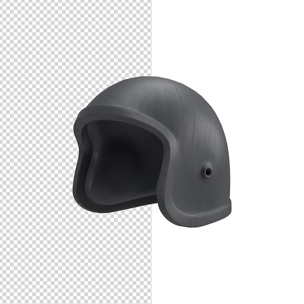 PSD close up helmet gun isolated premium psd