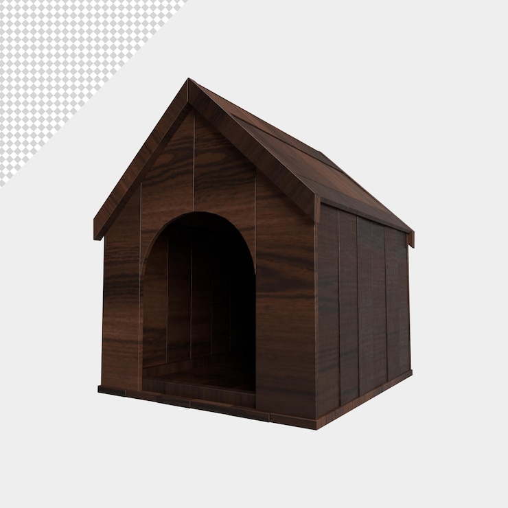 PSD close up on house dog isolated premium psd