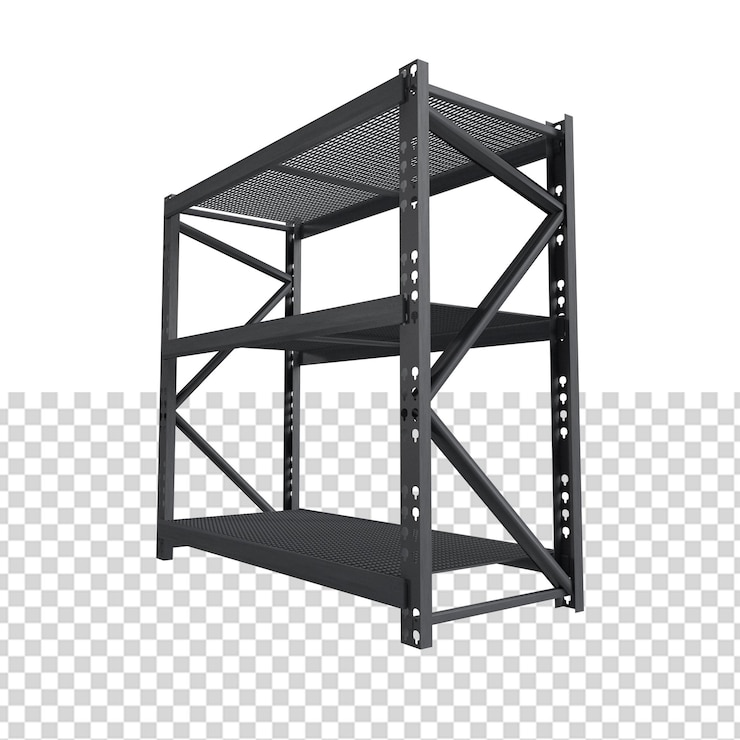 PSD close up on iron cupboard isolated