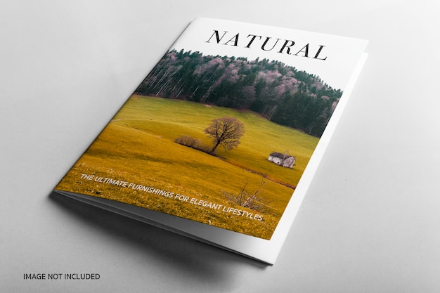 Cover Natural Book Mockup에 닫기