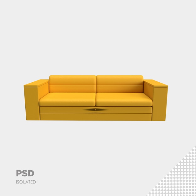 PSD close-up op bank 3d geïsoleerde premium psd