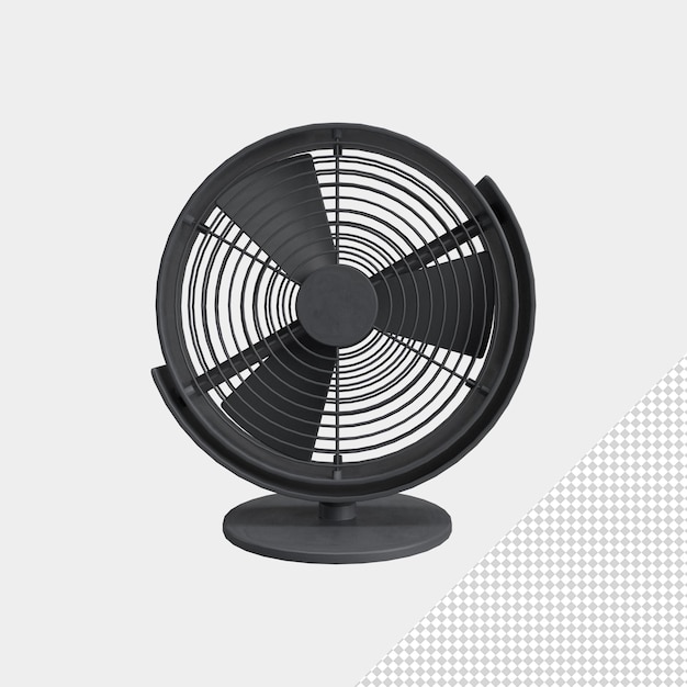 PSD close-up op fan isoalted premium psd