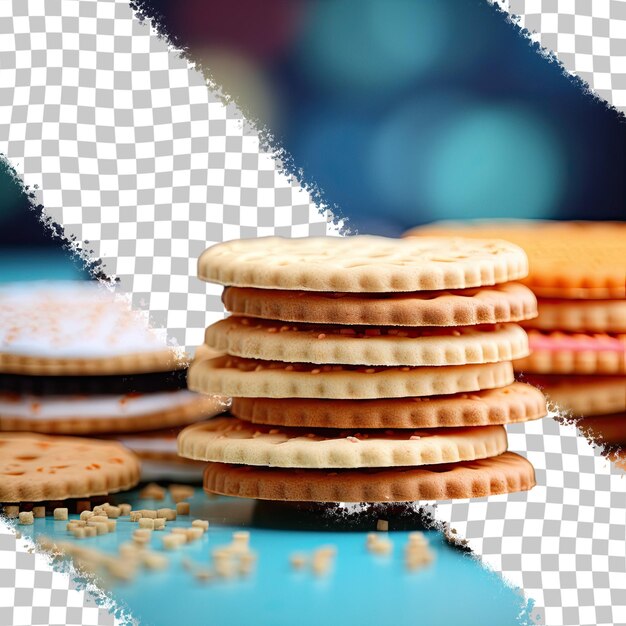 PSD close-up op koekjes