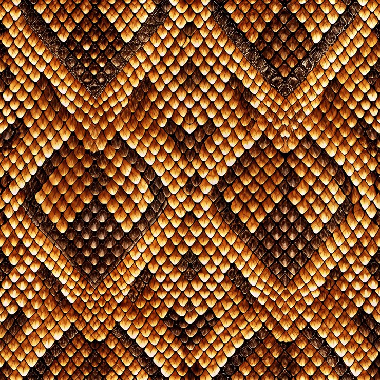 PSD a close up of the pattern of a gold and brown geometric fabric