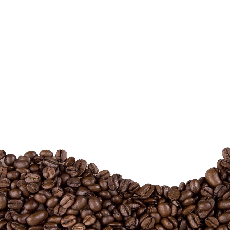 PSD close-up of roasted coffee beans in a single banner composition