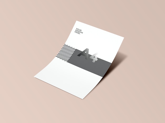 Close up on Stationery Mockup