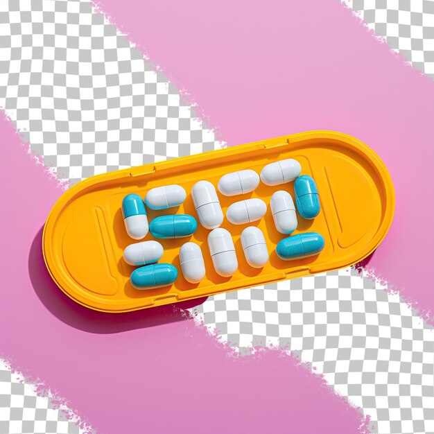 PSD close up view of birth control pills