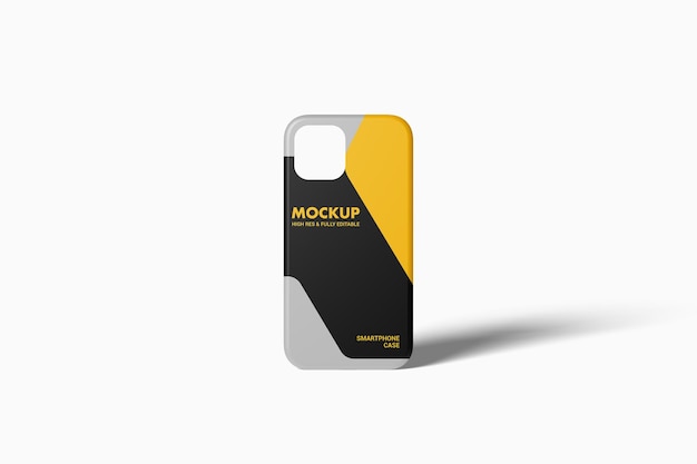 Close Up View of Smartphone Case Mockup