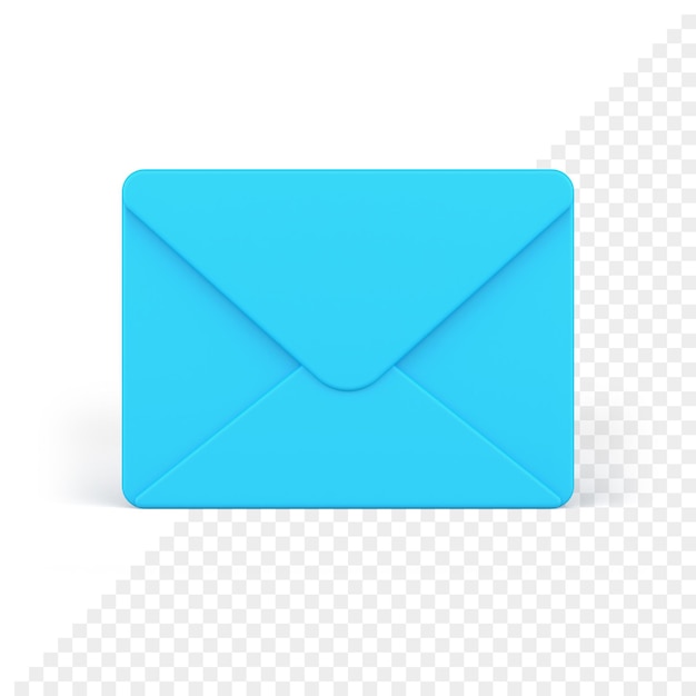 Closed Envelope 3D Icon