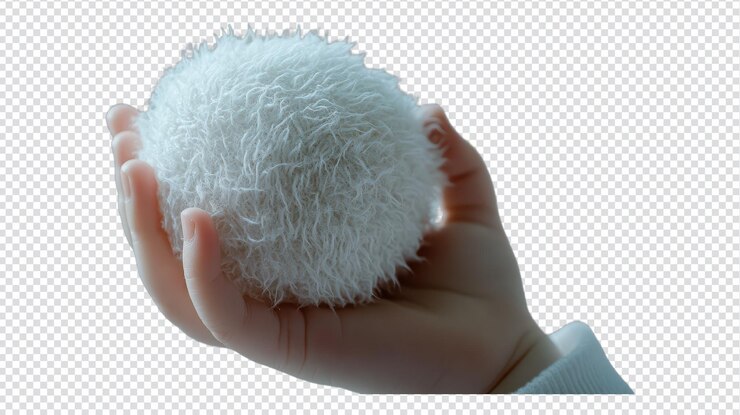 PSD a closeup of a baby39s tiny hand grasping a soft plush toy perfect for celebrating newborn bonding moments and tender family connections