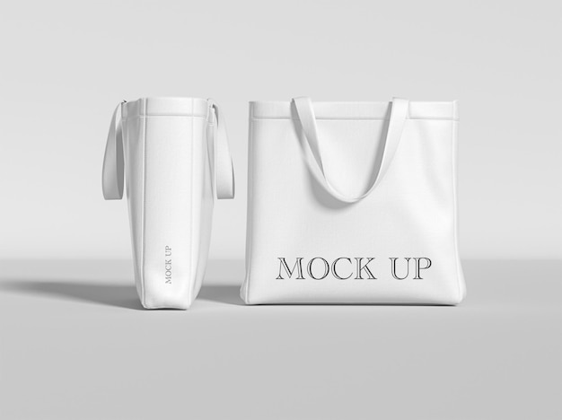 Modello di mockup di borsa di stoffa