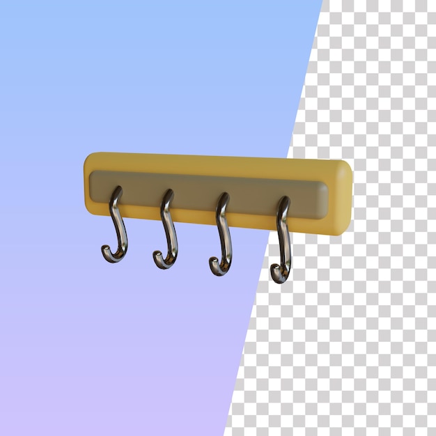 Clothes hanger 3d icon