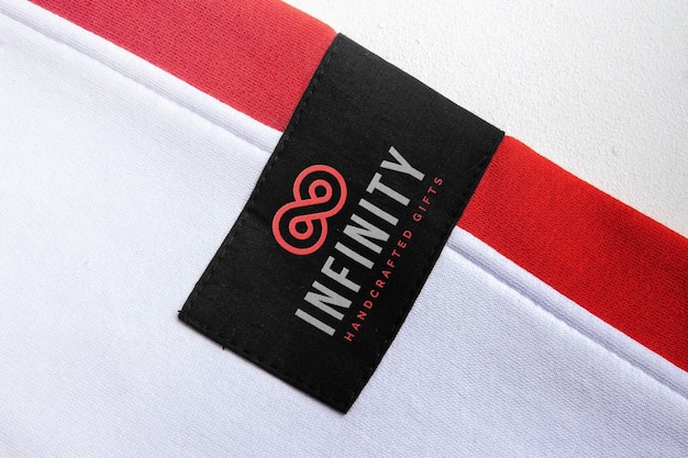 clothes tag mockup