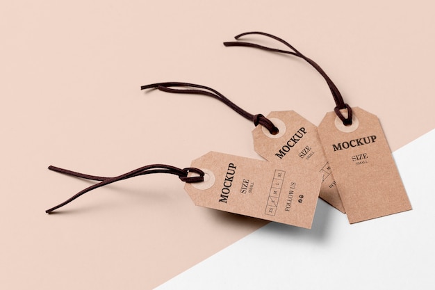 clothing size mock-up arrangement