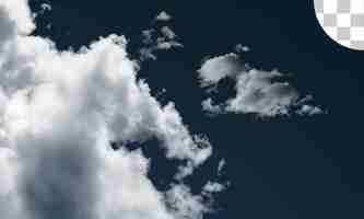 PSD 雲の背景